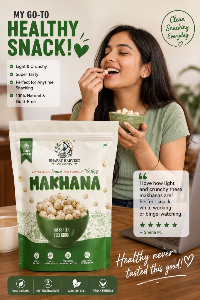 Handcrafted Raw Makhana — view 3